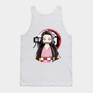 Cute Nezuko - Demon Slayer - Kimetsu no Yaiba Tank Top